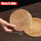 Handwoven Rattan Coaster Heat Resistant Trivet Pad For Mugs And Hot Pots 8