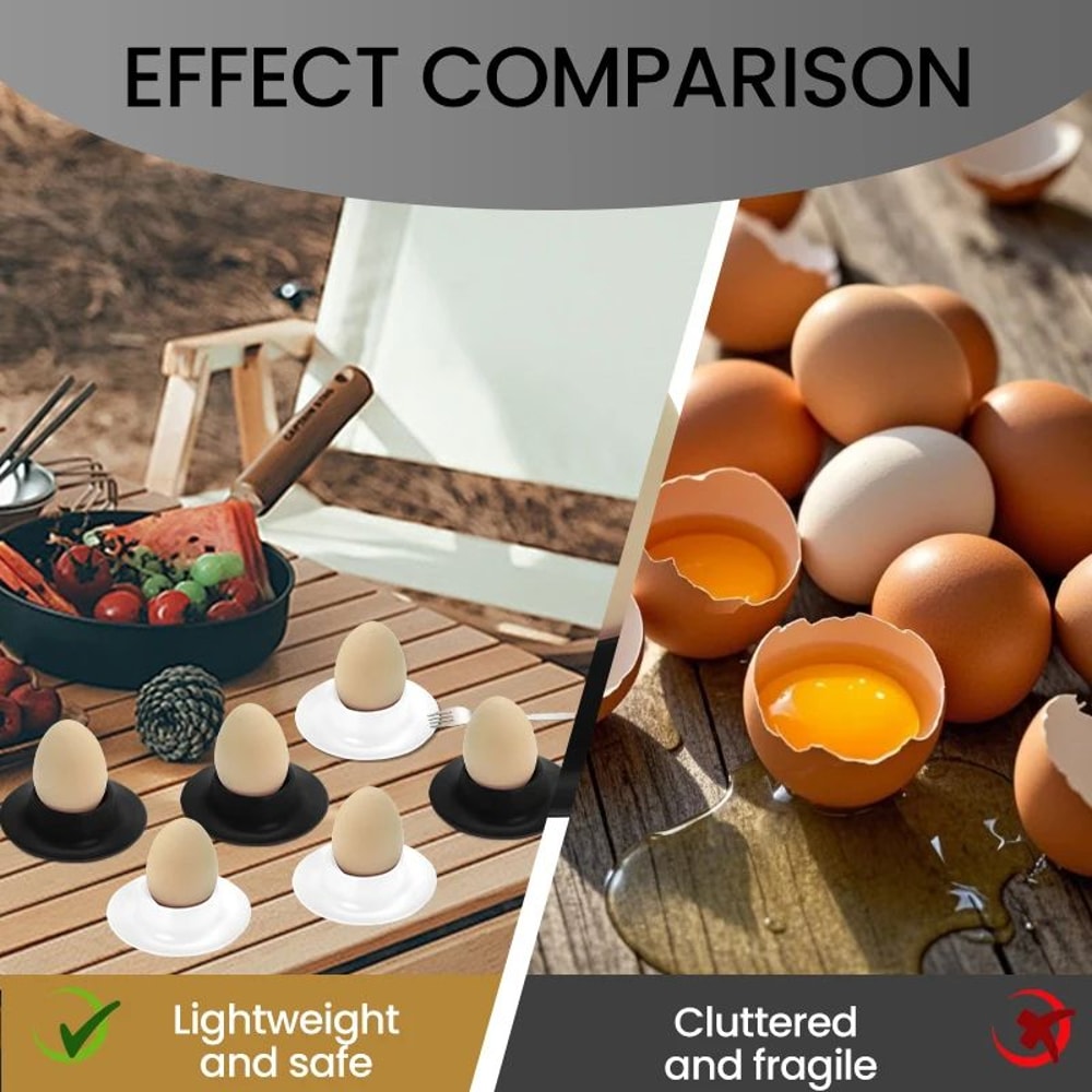 34Grid Egg Holder For Refrigerator With Lid Clear Egg Storage Container AntiSlip Tray 3