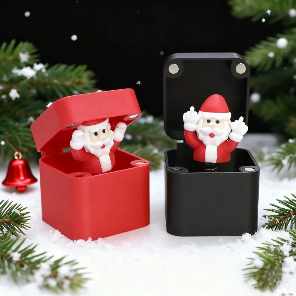 Holiday Surprise PopUp Prank Gift Boxes Novelty Santa Snowman Reindeer Pop Up Toy Gift Set 3