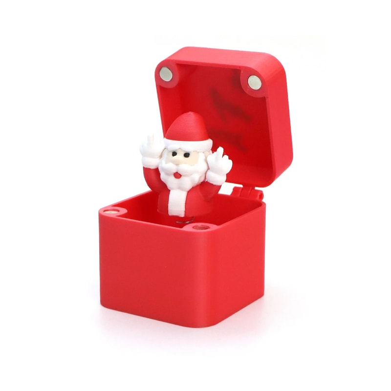 Holiday Surprise PopUp Prank Gift Boxes Novelty Santa Snowman Reindeer Pop Up Toy Gift Set 6
