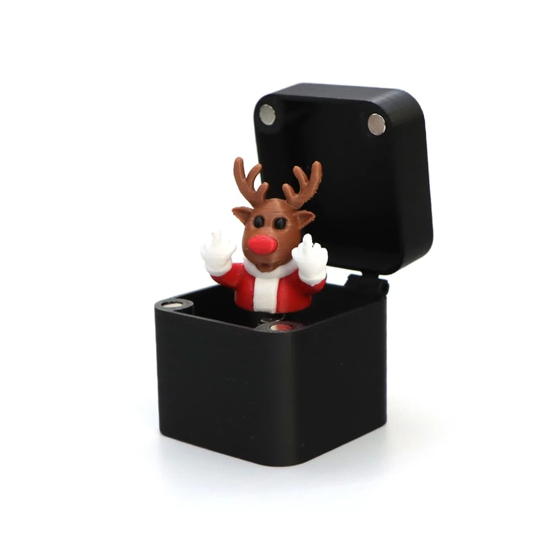 Holiday Surprise PopUp Prank Gift Boxes Novelty Santa Snowman Reindeer Pop Up Toy Gift Set 13