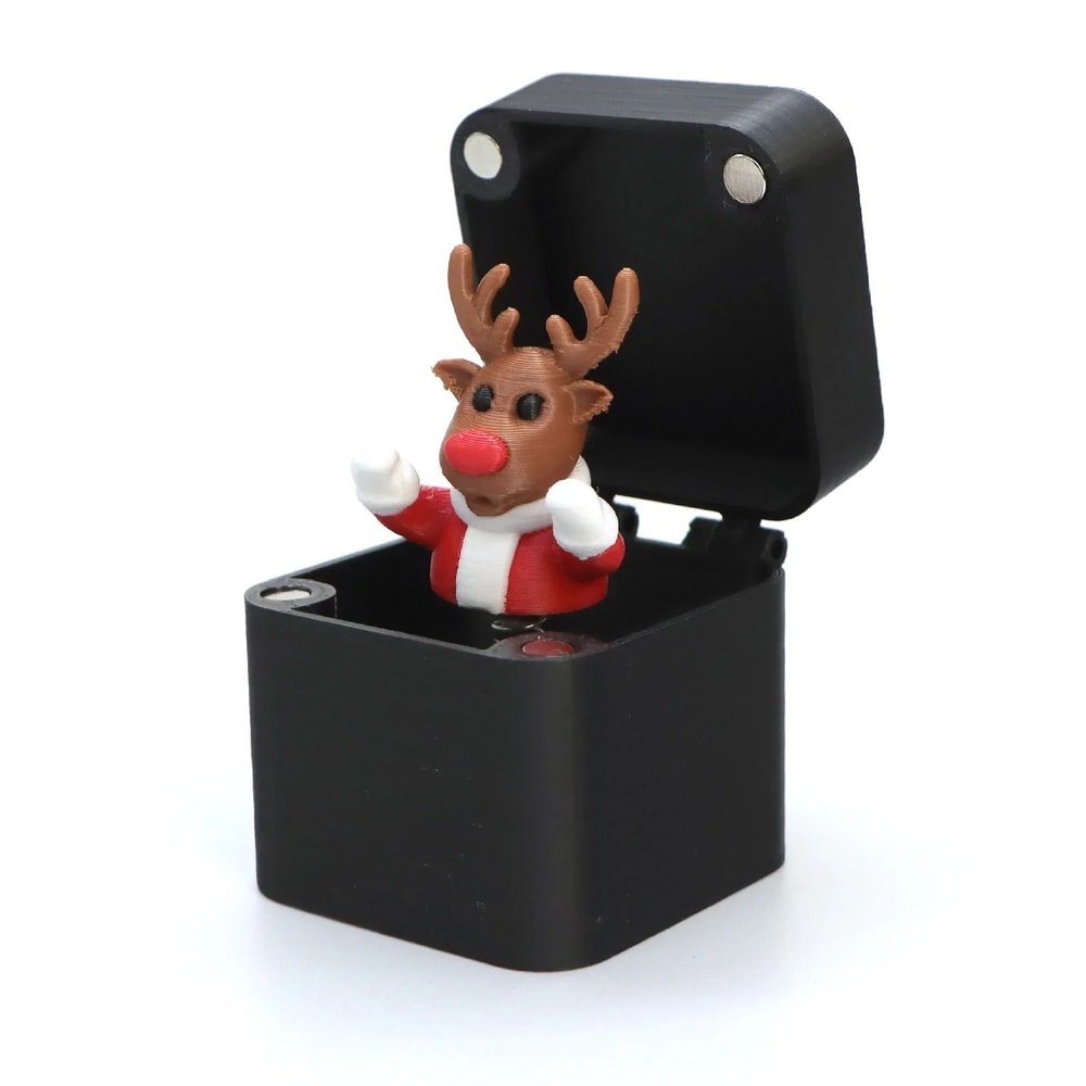 Holiday Surprise PopUp Prank Gift Boxes Novelty Santa Snowman Reindeer Pop Up Toy Gift Set 14