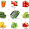 Foldable Silicone Drain Basket Collapsible Fruit Vegetable Washing Colander 4
