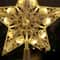 15cm LED Star Christmas Tree Ornament Transparent LightUp Holiday Decoration 3