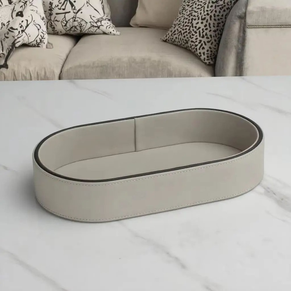 Elegant Nordic Desktop Jewelry Organizer Tray Stylish Storage For Cosmetics Keys Sundries 7