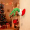 Green Plush Tree Hugger Arms Christmas Tree Topper Bendable Holiday Party Decor 0