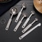 Deluxe Stackable Stainless Steel Measuring Cups And Spoons Set Precise Kitchen Measuring Tools For 4