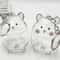 Hamster Fur Storage Keychain Pet Hair Keepsake Capsule Pendant 3