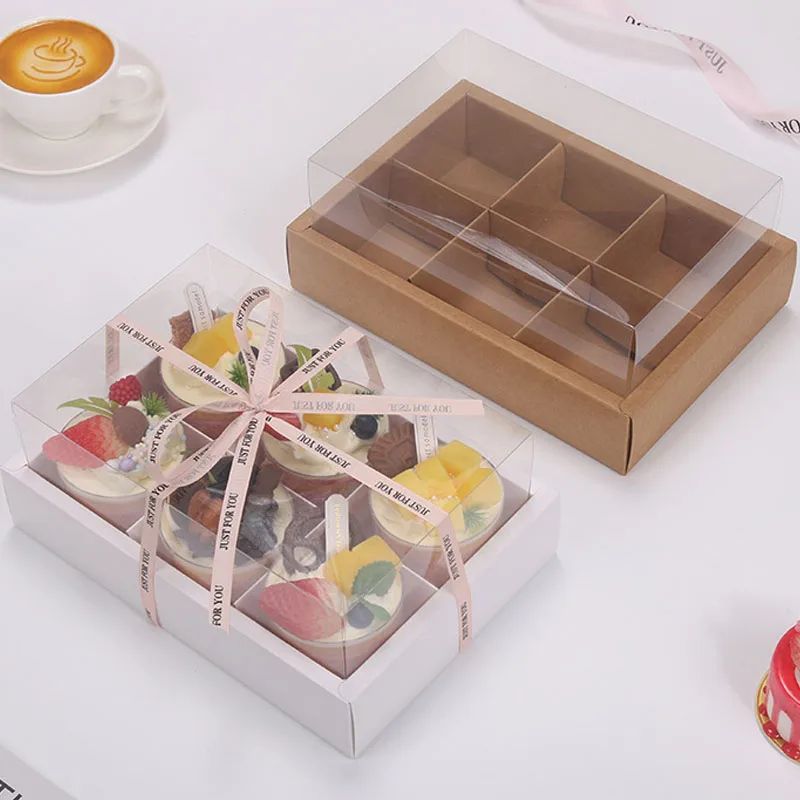 Transparent Cupcake Carrier Box With Insert 6912Hole Clear Cupcake Container For Safe Transport 5