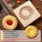 Rustic HandPressed Wooden Cookie Mold 3D Embossing Cookie Stamp For Holiday Everyday Baking 8