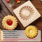 Rustic HandPressed Wooden Cookie Mold 3D Embossing Cookie Stamp For Holiday Everyday Baking 8