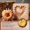 Rustic HandPressed Wooden Cookie Mold 3D Embossing Cookie Stamp For Holiday Everyday Baking 10