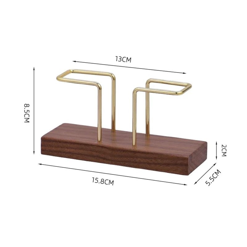 Minimalist Wooden Napkin Holder With Toothpick Compartment Vertical Tissue Dispenser For Cafe Table 7