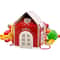 Kraft Paper HouseShaped Christmas Candy Boxes With Rope Handles Set Of 10 5