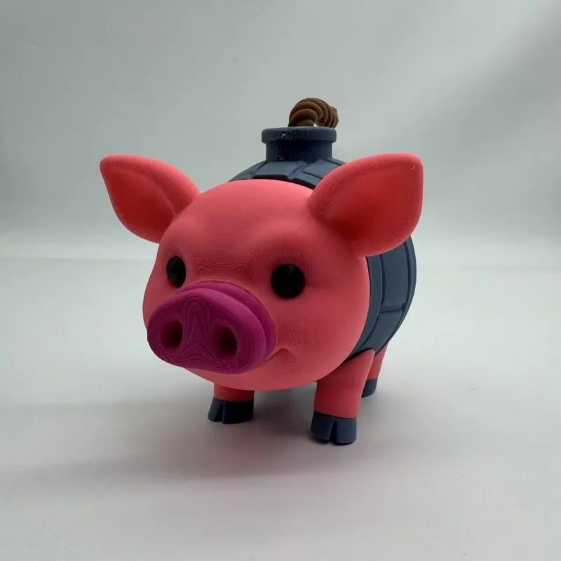 Bombardino Crocodilo Italian Brainrot Figurine 3D Printed Desk Ornament Meme Collectible 9