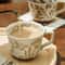 Nordic Garden Hand Painted Ceramic Mug Floral Porcelain Coffee Tea Cup 2