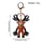 Handcrafted Deer Owl Cartoon Animal Keychain Bag Pendant Charm For Kids Gifts 5