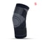 Adjustable Knee Compression Sleeve With Patella Stabilizer Strap For Sports Running 6