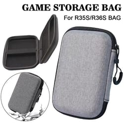 eva hard shell travel case for r36s/r35s handheld game console