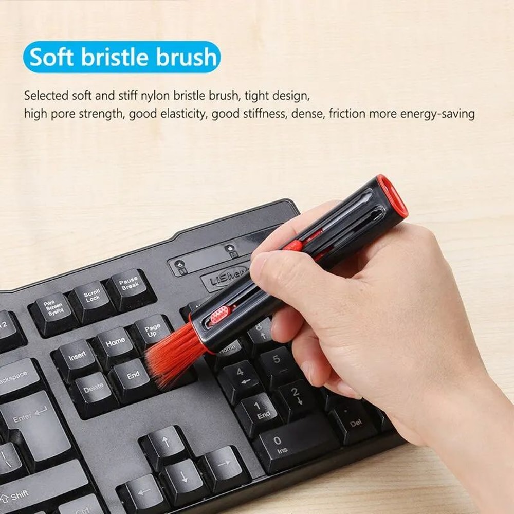 3in1 Earbud Cleaning Pen For AirPods Bluetooth Earbuds Charging Case Cleaner Brush Tool 3