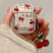 Crystal Cherry Pendant AirPods Case Soft Protective Cover For AirPods 1234 Pro 1