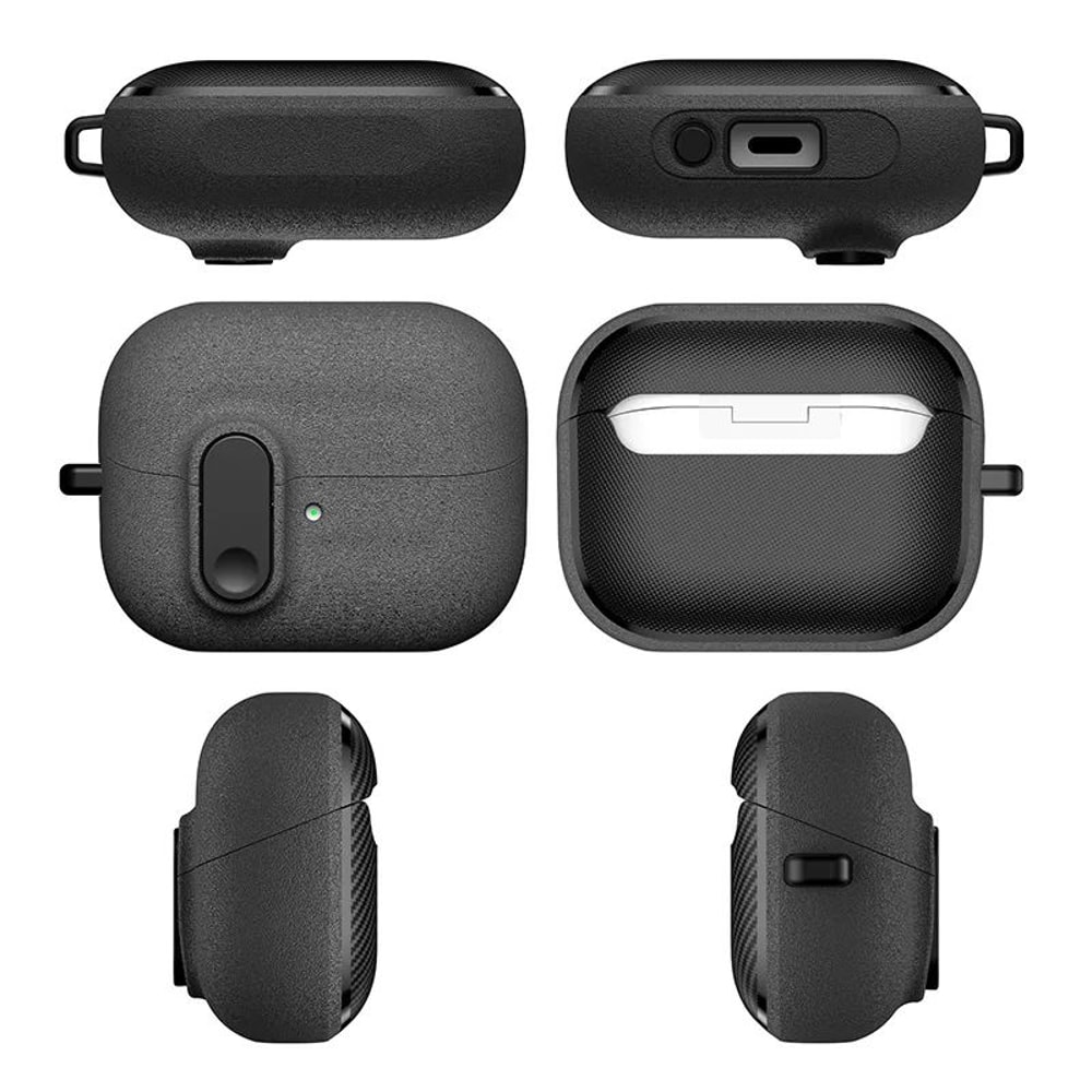 Locking Galaxy Buds 3 Case With Keychain Clip Shockproof Protective Cover Fits Buds 3 Buds 3 Pro 5
