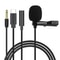 15m Wired Lavalier Microphone ClipOn Lapel Mic With USBC 35mm For Clear Voice 0