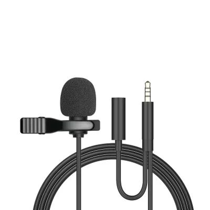 15m Wired Lavalier Microphone ClipOn Lapel Mic With USBC 35mm For Clear Voice 7