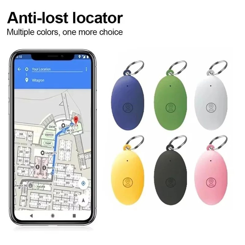 Mini Bluetooth Tracker Key Finder AntiLost Smart Item Locator 0