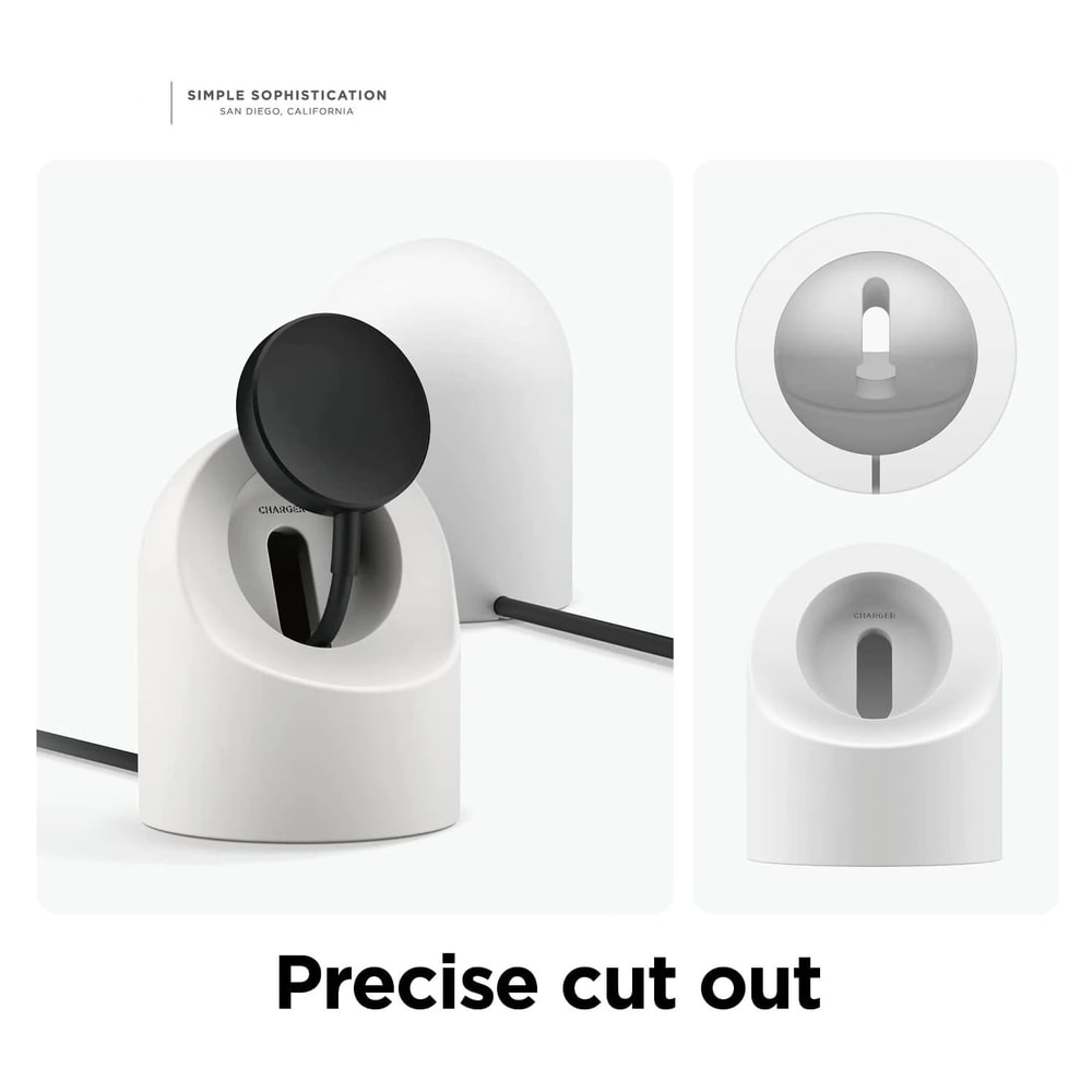 Samsung Galaxy Watch Charger Stand With Cable Management Silicone Dock For 404445mm Watch 3455 Pro 1