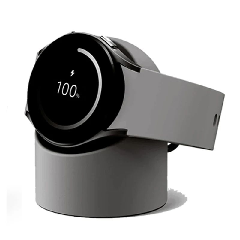 Samsung Galaxy Watch Charger Stand With Cable Management Silicone Dock For 404445mm Watch 3455 Pro 8