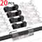 Adhesive Cable Clips 20Pack SelfAdhesive Desk Home Cord Organizer For Clean Cable Management 0