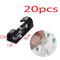 Adhesive Cable Clips 20Pack SelfAdhesive Desk Home Cord Organizer For Clean Cable Management 6