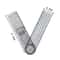 Stainless Steel Straight Ruler For Drafting And Daily Measuring DualScale Stainless Steel Ruler 12