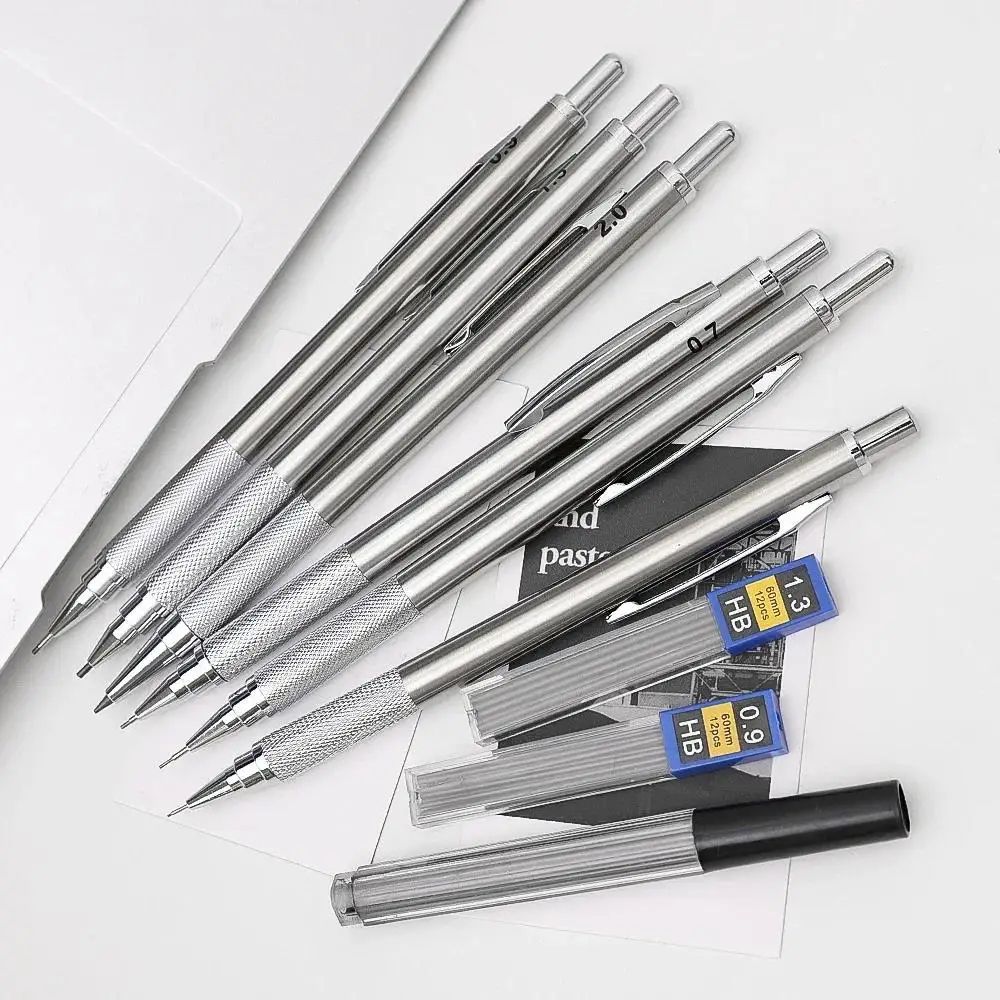 ProDraft Full Metal Mechanical Pencil Set 0320mm For Writing Drawing 2