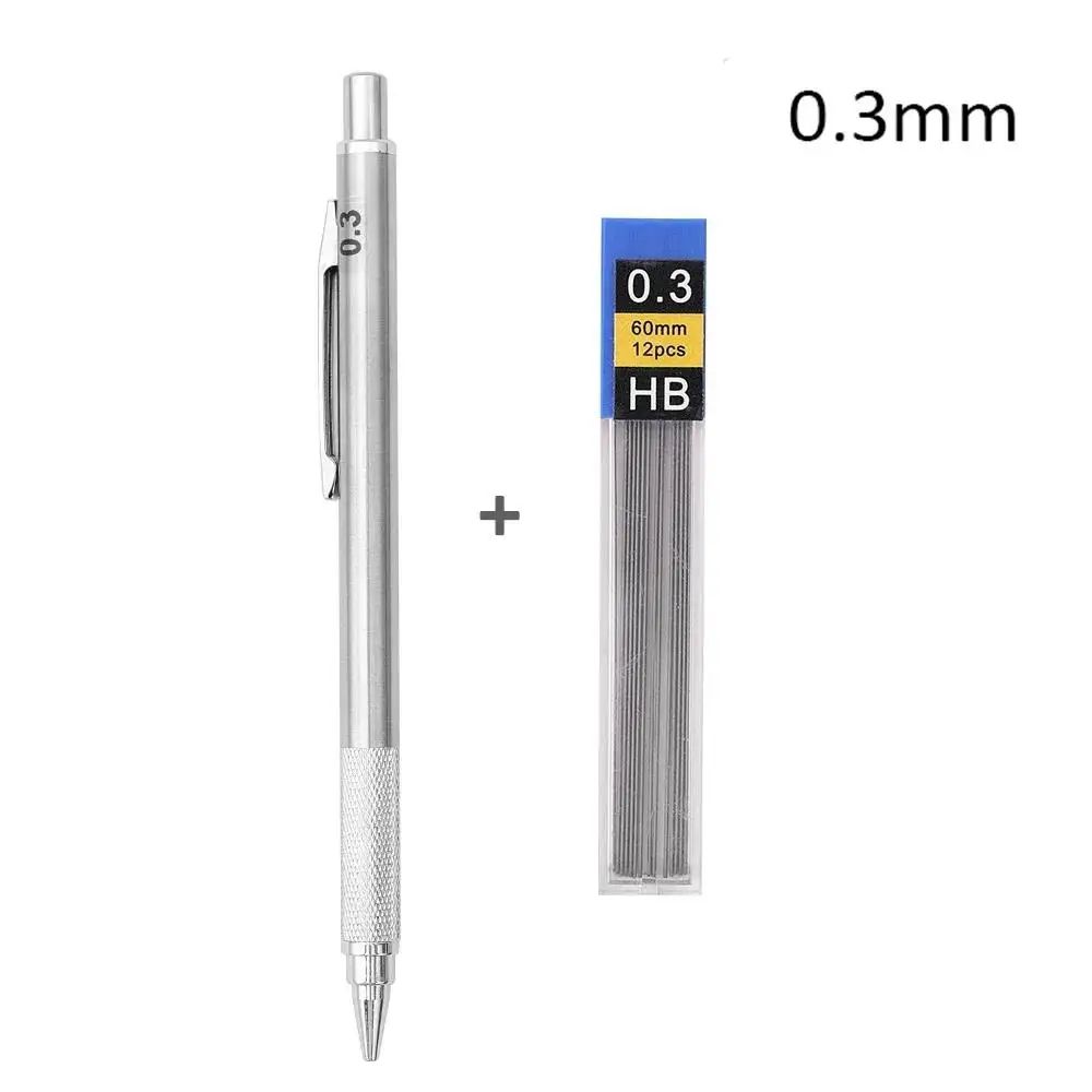 ProDraft Full Metal Mechanical Pencil Set 0320mm For Writing Drawing 6