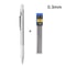 ProDraft Full Metal Mechanical Pencil Set 0320mm For Writing Drawing 6