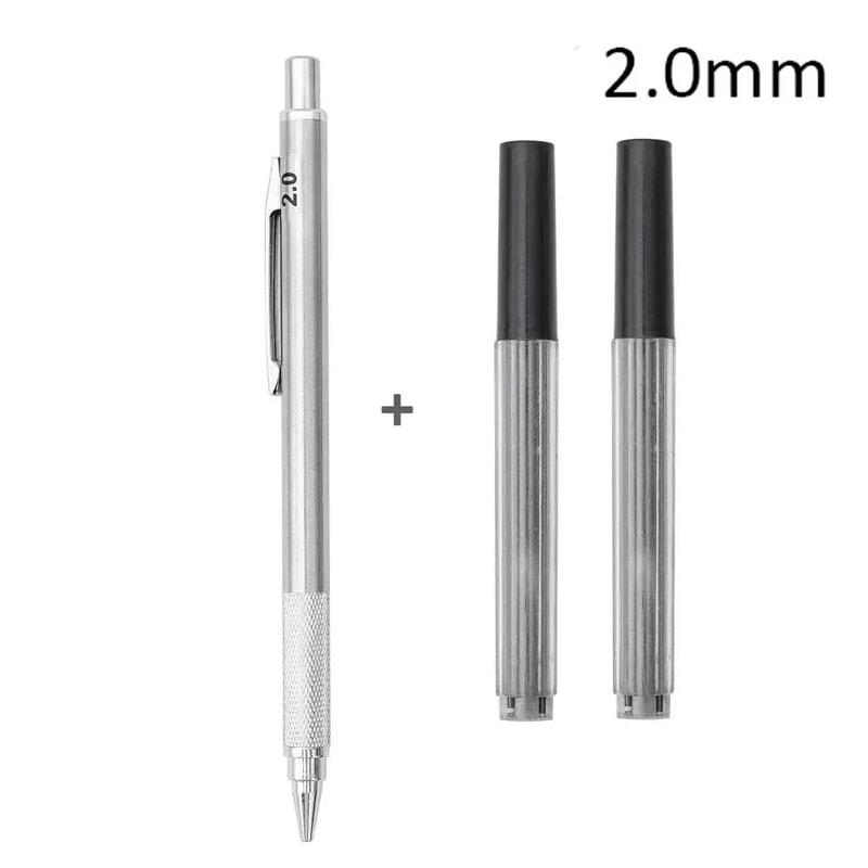 ProDraft Full Metal Mechanical Pencil Set 0320mm For Writing Drawing 16
