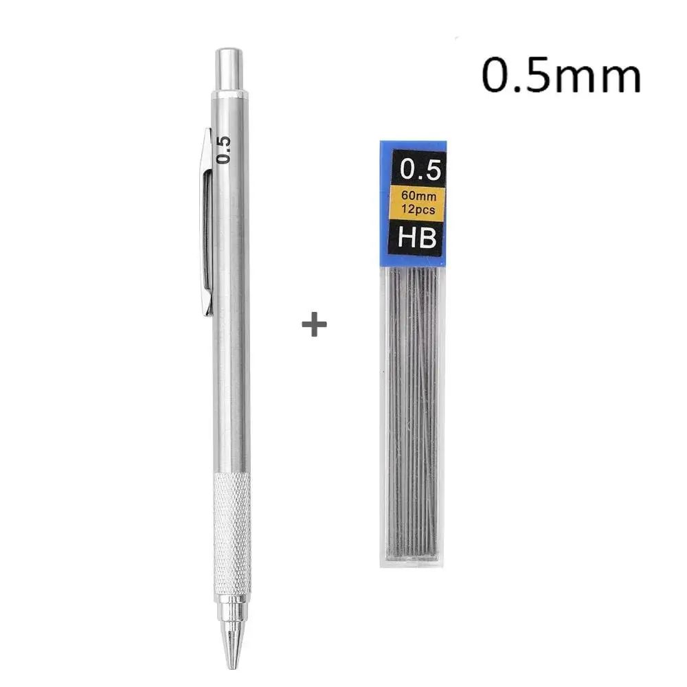 ProDraft Full Metal Mechanical Pencil Set 0320mm For Writing Drawing 7