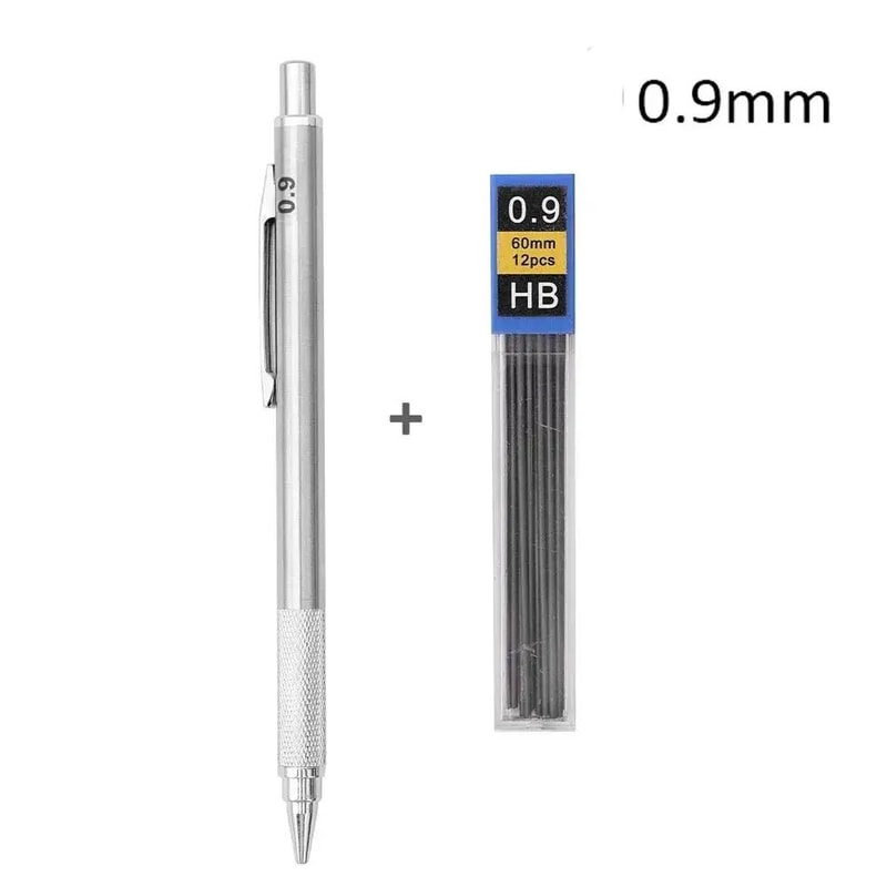 ProDraft Full Metal Mechanical Pencil Set 0320mm For Writing Drawing 9