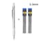 ProDraft Full Metal Mechanical Pencil Set 0320mm For Writing Drawing 12