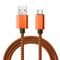 3m USBA To USBC Nylon Braided Fast Charging Data Cable 3A 6