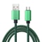 3m USBA To USBC Nylon Braided Fast Charging Data Cable 3A 8