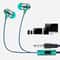 9D HiFi Wired InEar Earphones 35mm Earbuds With Mic NoiseIsolating Sport Fit 4