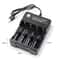 4Slot Universal 18650 Battery Charger 110V240V For 1450016340166501835018500 2