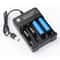 4Slot Universal 18650 Battery Charger 110V240V For 1450016340166501835018500 8