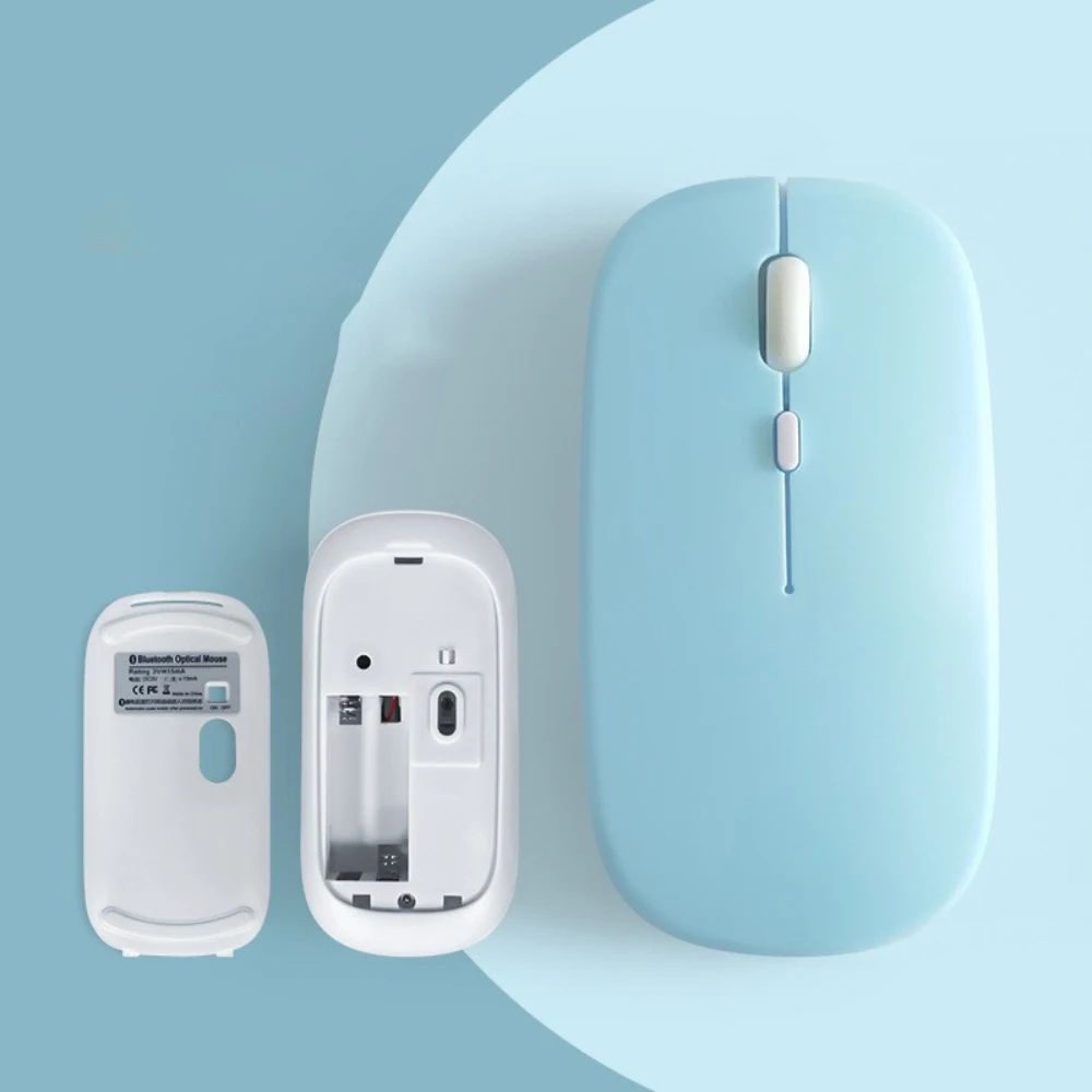 Morandi Silent DualMode Bluetooth Wireless Mouse TypeC Rechargeable Ergonomic Mouse For Laptop PC 5