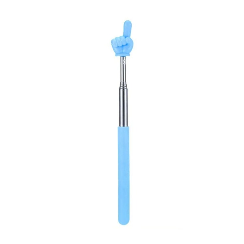 Telescopic Teacher Pointer Stainless Steel Finger Teaching Stick With NonSlip Handle 10