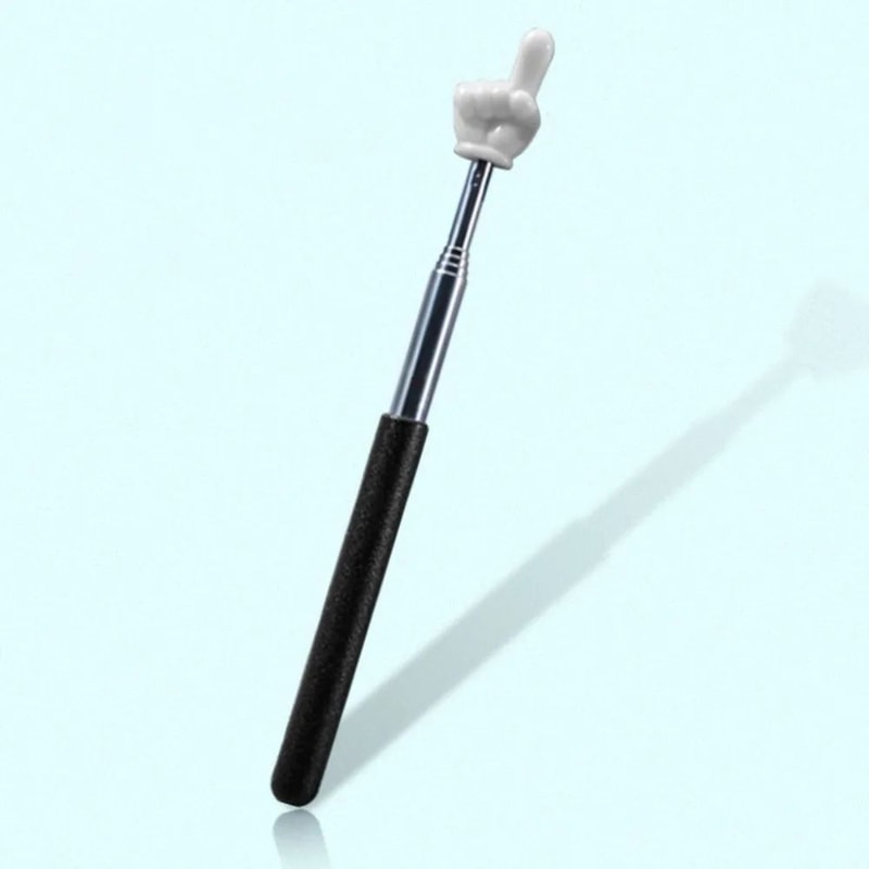 Telescopic Teacher Pointer Stainless Steel Finger Teaching Stick With NonSlip Handle 11