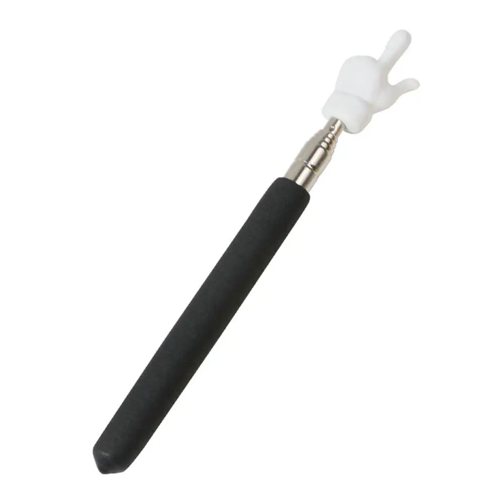 Telescopic Teacher Pointer Stainless Steel Finger Teaching Stick With NonSlip Handle 13